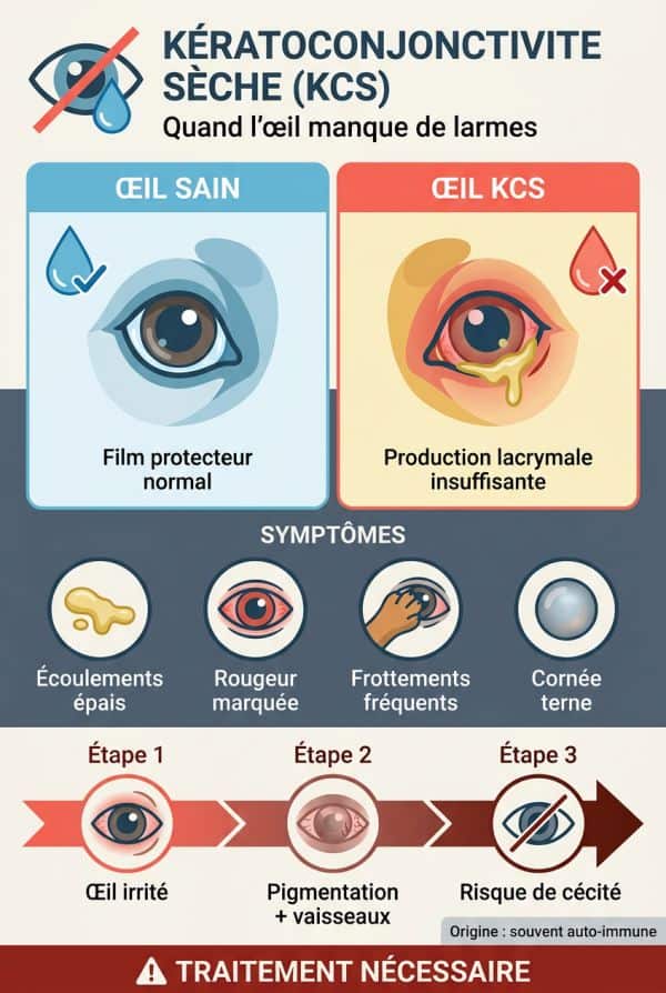 Qu'est-ce que la KCS et comment se manifeste-t-elle ?
