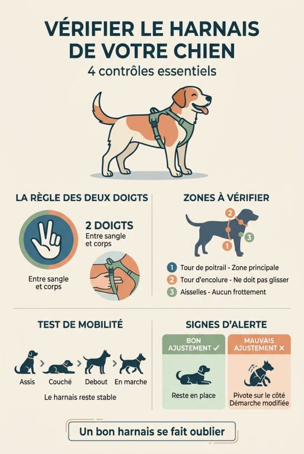 Les points de contrôle visuels et tactiles