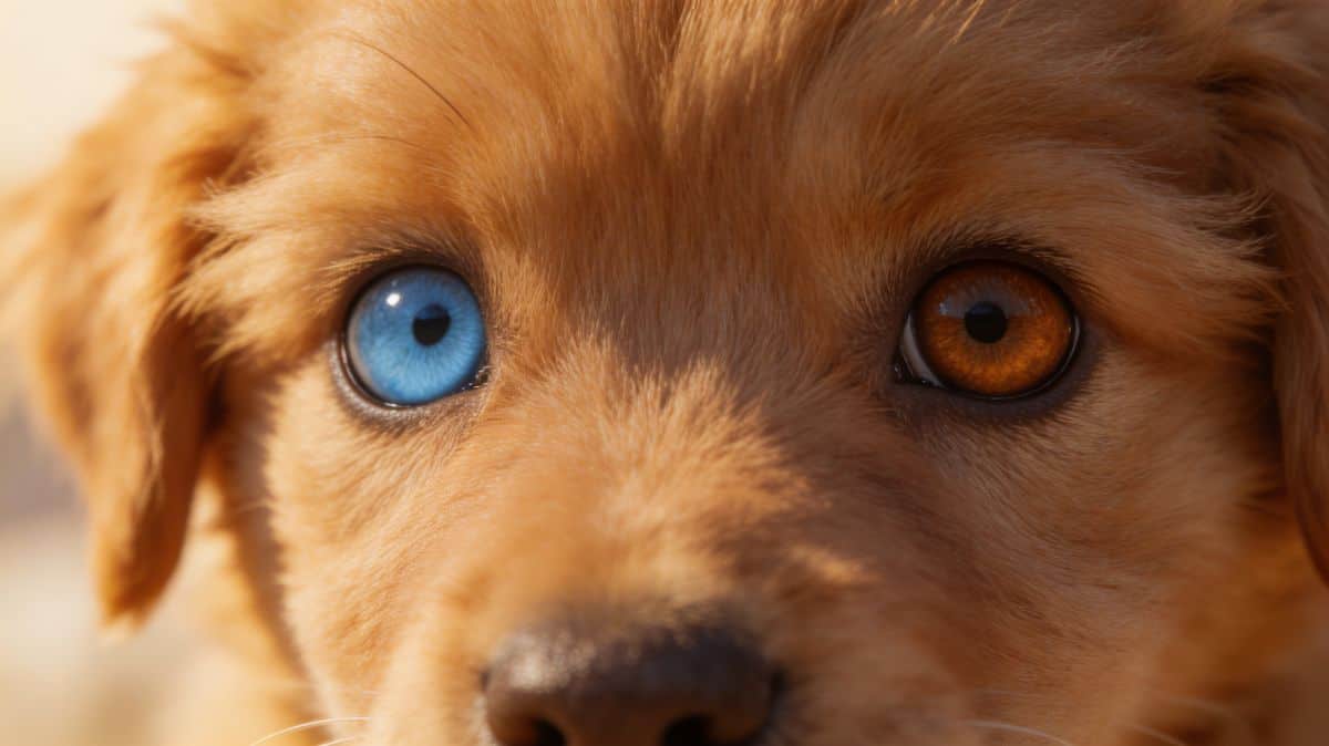 À quel âge la couleur des yeux d'un chiot est-elle définitive ?