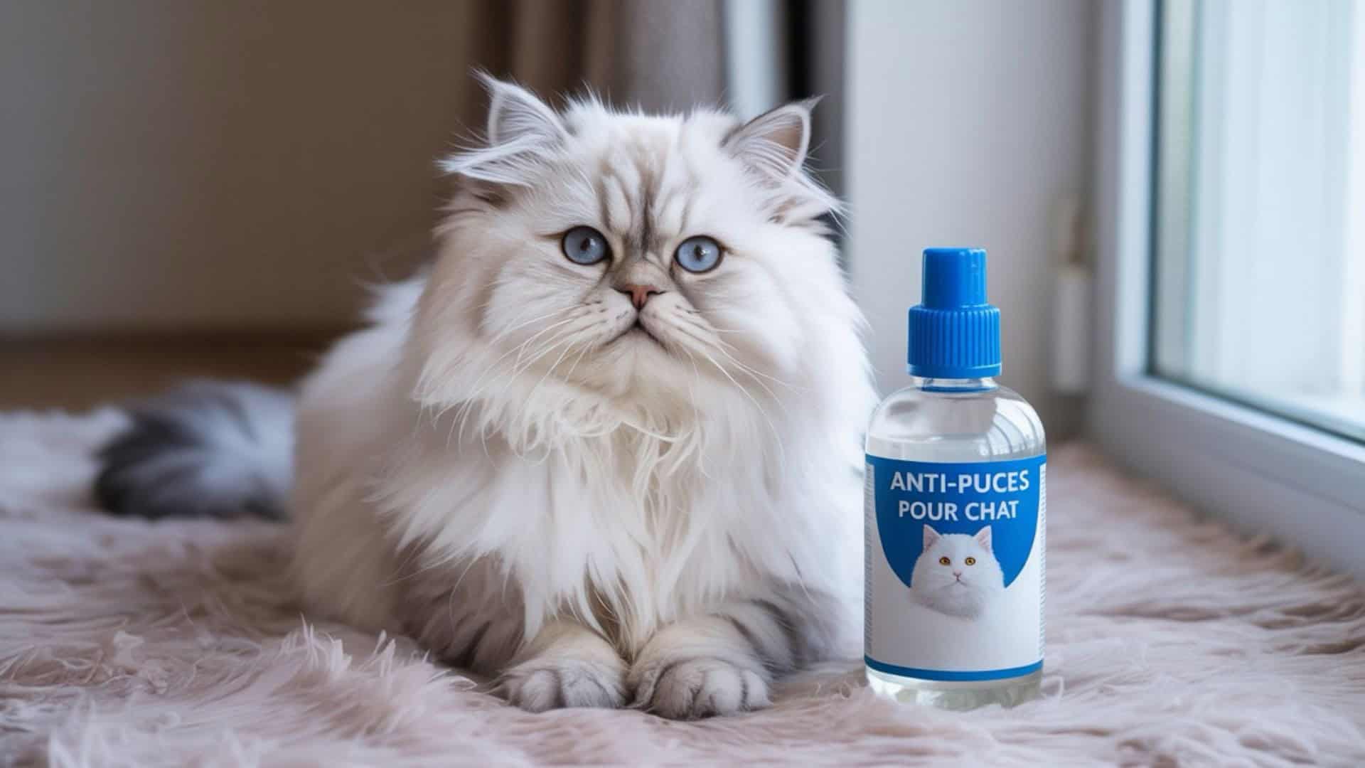 Anti-puces pour chats