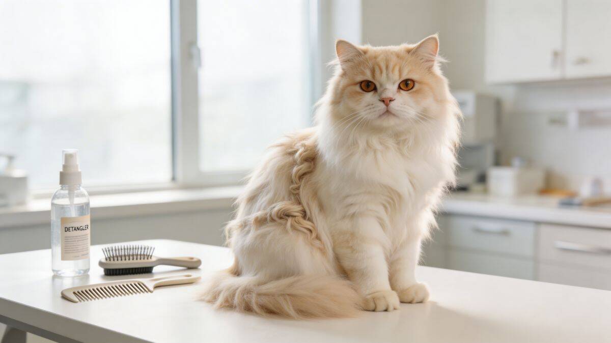 Bourre de poil chez le chat : causes et solutions