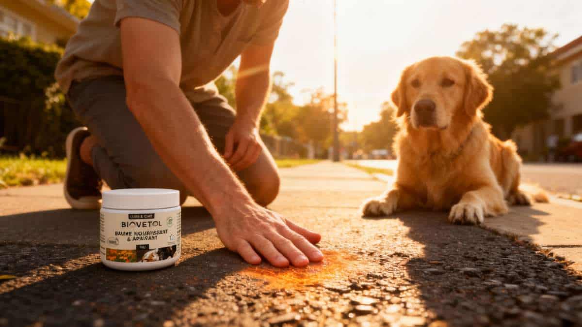 Ce test de 5 secondes peut sauver les coussinets de votre animal cet été