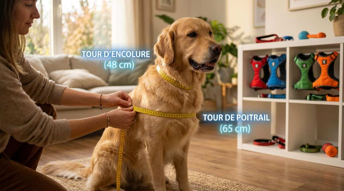 Comment choisir la taille du harnais de son chien ?
