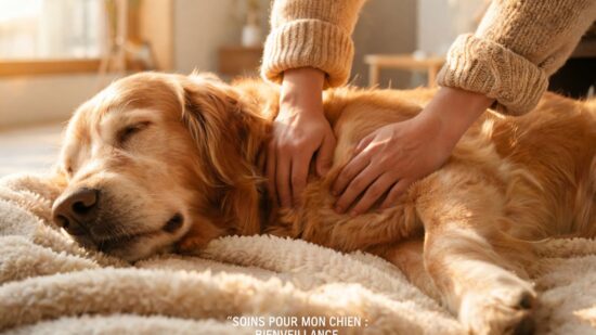 Comment masser un chien arthrosique pour soulager ses douleurs articulaires ?