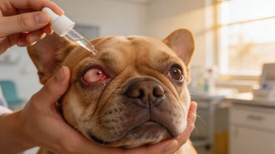 Conjonctivite chez le chien, comment la traiter ?