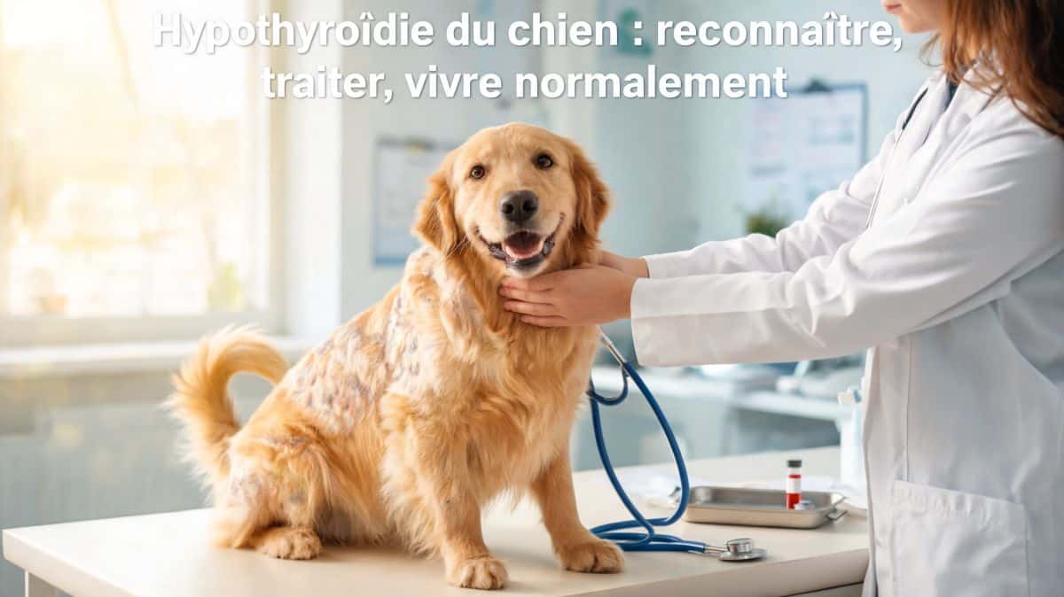 Hypothyroïdie du chien : symptômes, traitement, espérance de vie