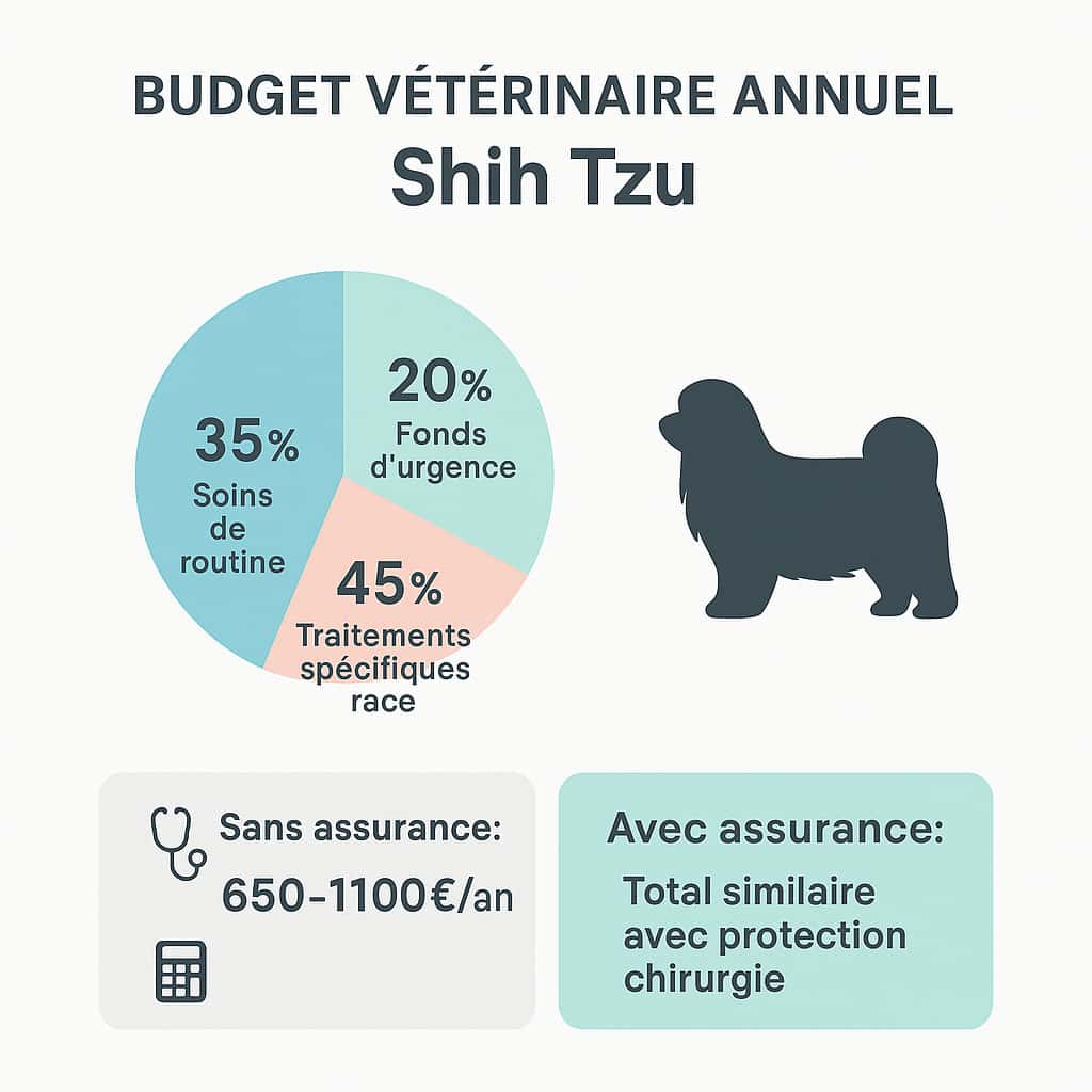 Budget vétérinaire annuel moyen et provisions pour interventions