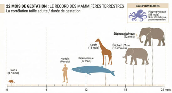 Gestation Period Of Elephant In Days