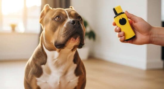 Le clicker, ce petit clic qui métamorphose votre American Bully en élève modèle