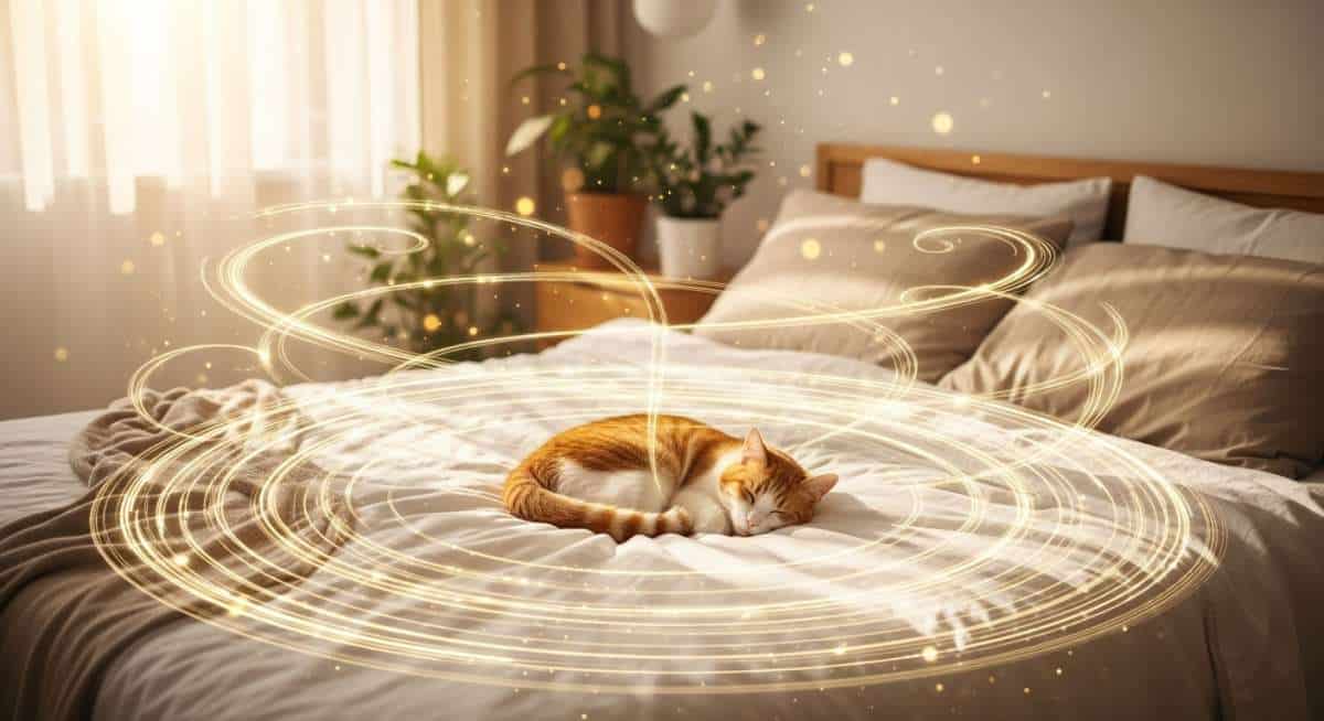 Le hack feng shui gratuit : laissez votre chat dormir ici pour attirer la chance