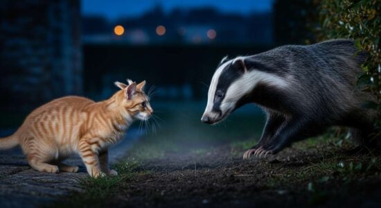Le vrai risque pour votre chat se joue la nuit : ce que cachent les blaireaux