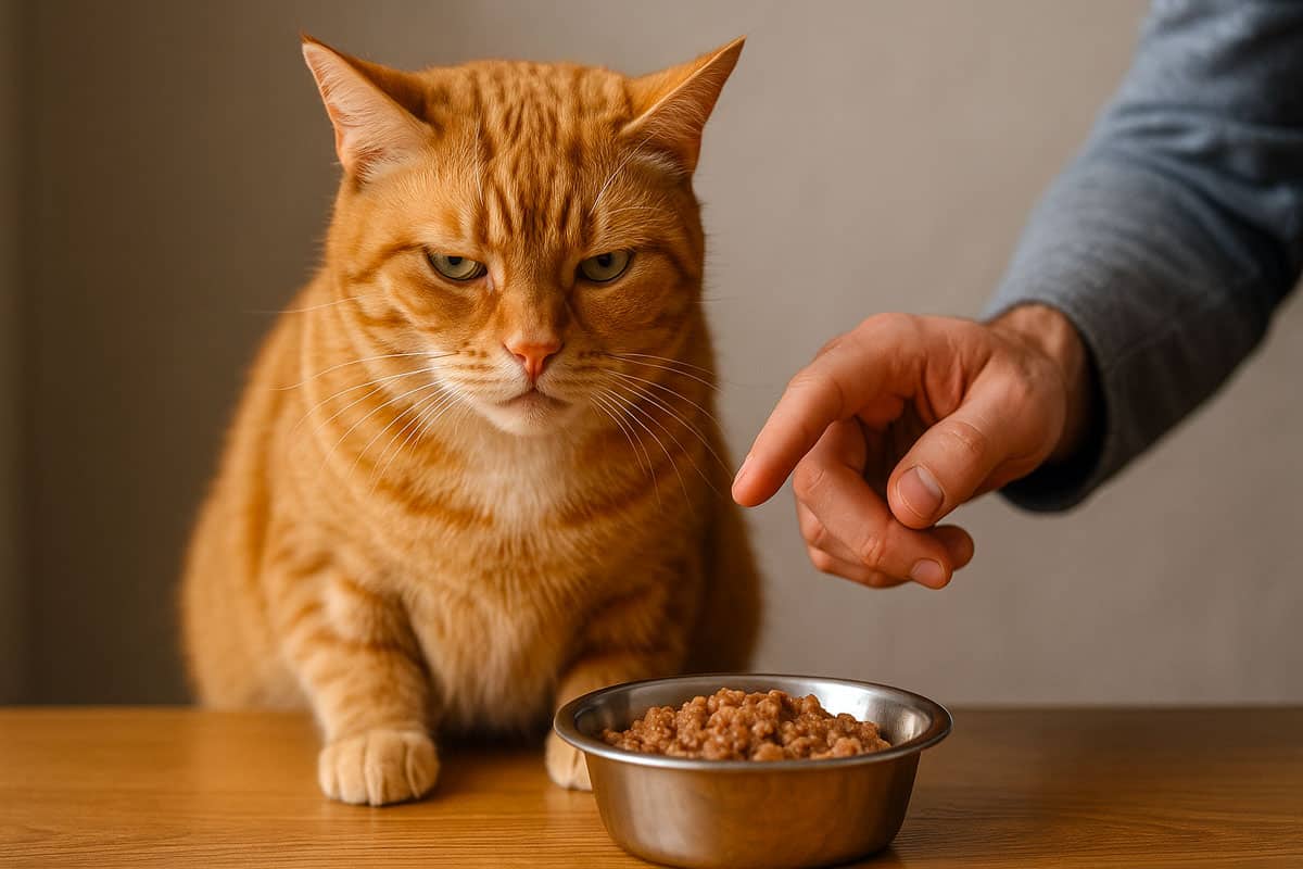 Pâtée pour chat