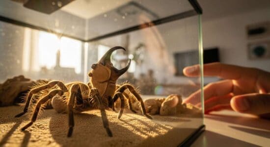 Pourquoi l’araignée couteau devient l’animal de compagnie le plus inattendu