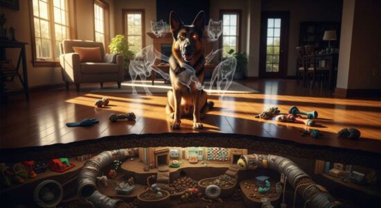 Pourquoi votre chien cache jouets et nourriture : comprendre et agir