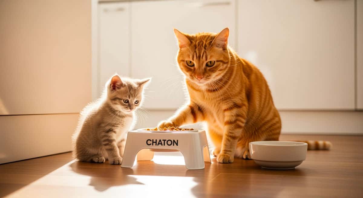 Obésité, diabète : le vrai risque quand votre chat pique les croquettes du chaton