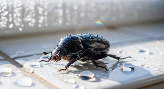 Scarabée noir chez vous ? Le signal caché d’un souci d’humidité à traiter vite