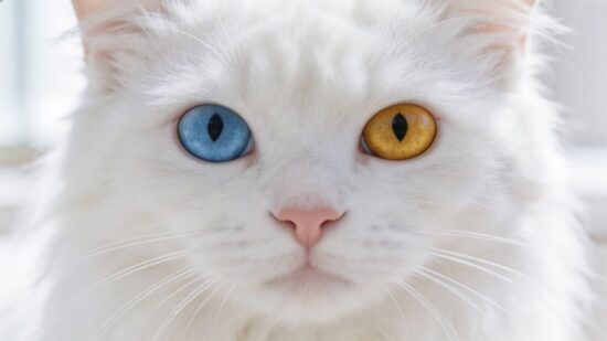 Yeux vairons chez le chat : races et explication génétique